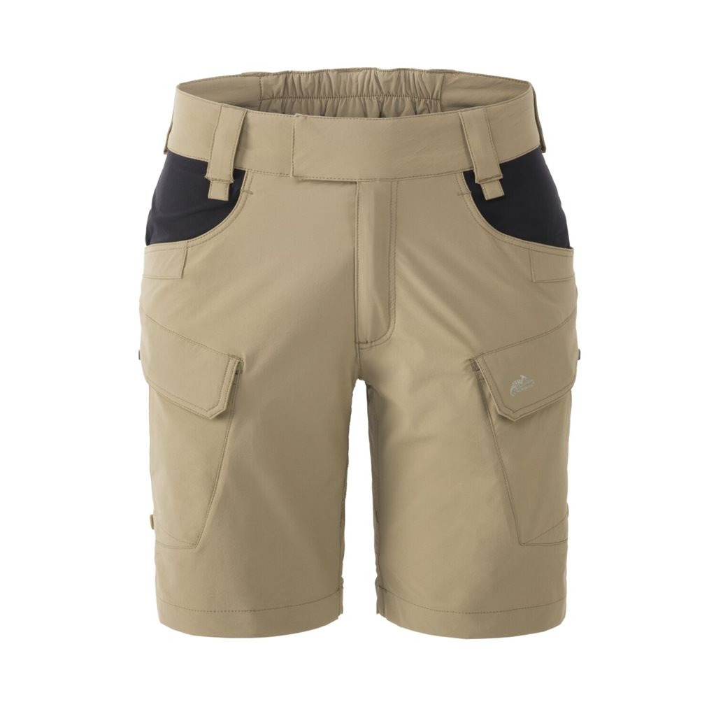 Kraťasy dámské OTS® VersaStretch® Lite 8,5" krátké KHAKI/ČERNÉ vel. XXL