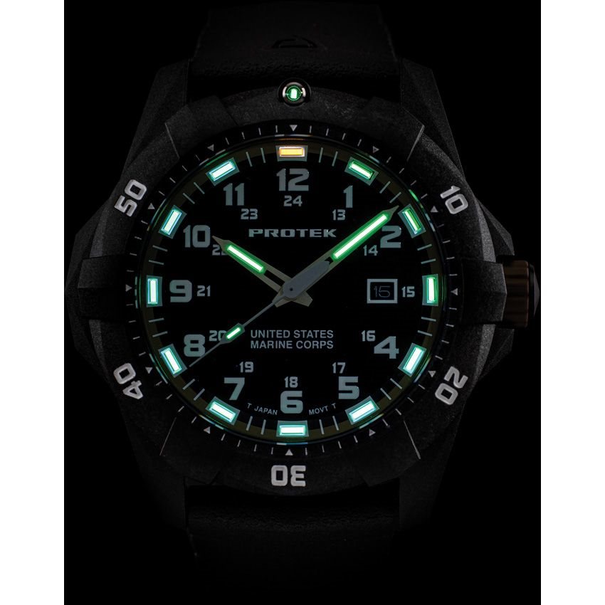 Hodinky USMC DIVE 1015 300 m ČERNÉ