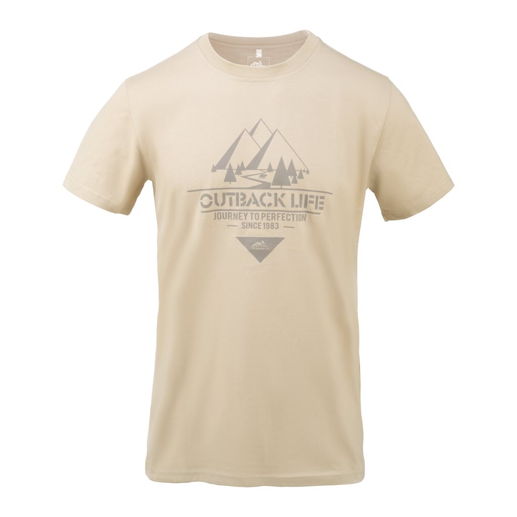 Triko OUTBACK LIFE KHAKI vel. XL