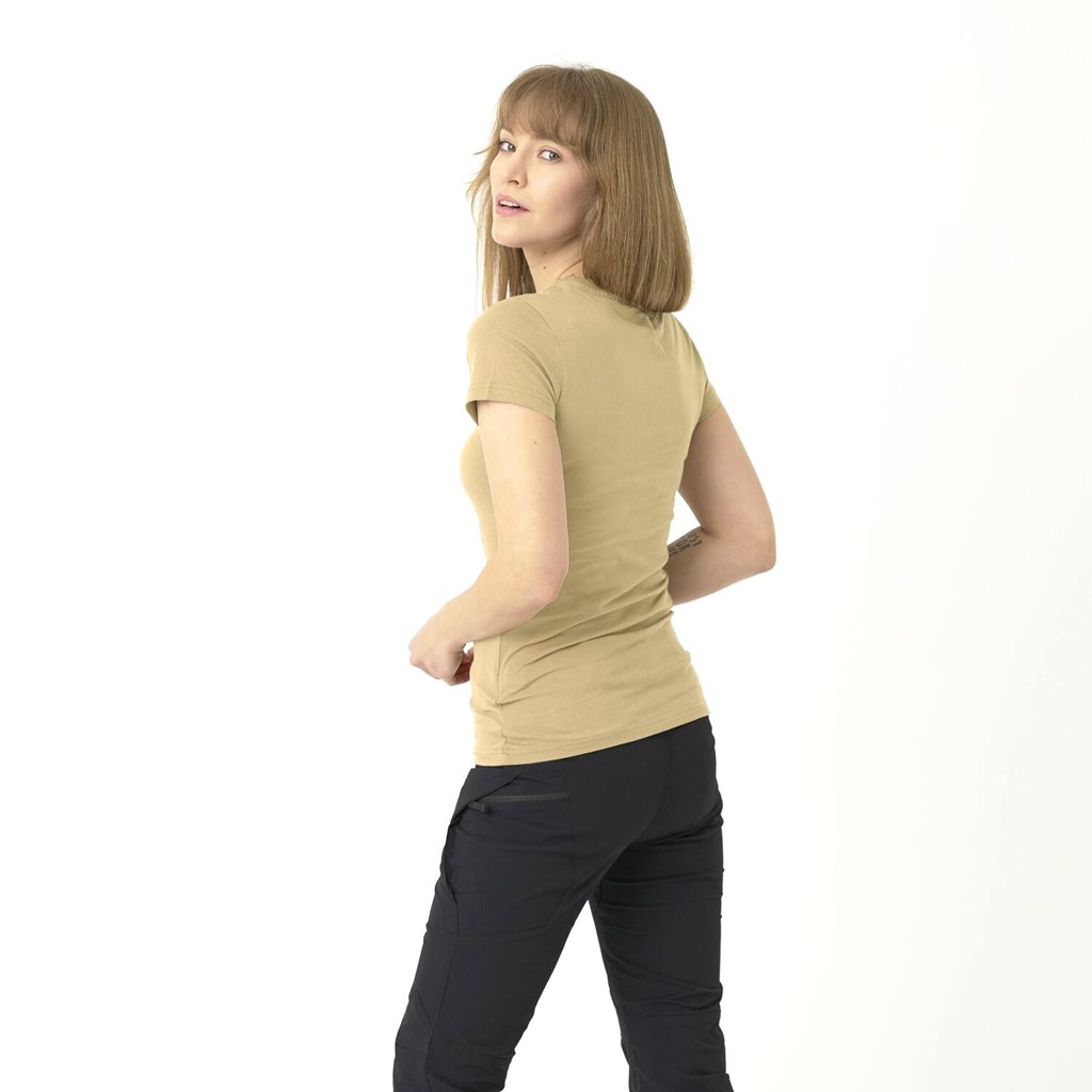 Triko dámské ORGANIC SLIM KHAKI vel. L