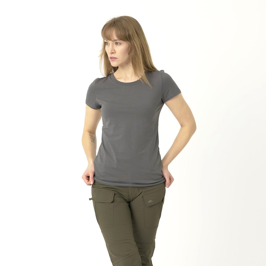 Triko dámské ORGANIC SLIM SHADOW GREY vel. S