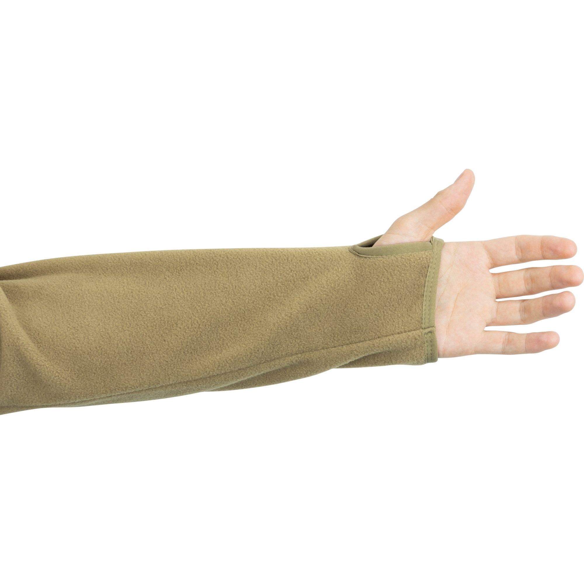 Mikina klokanka s kapucí FLEECE COYOTE vel. XXL