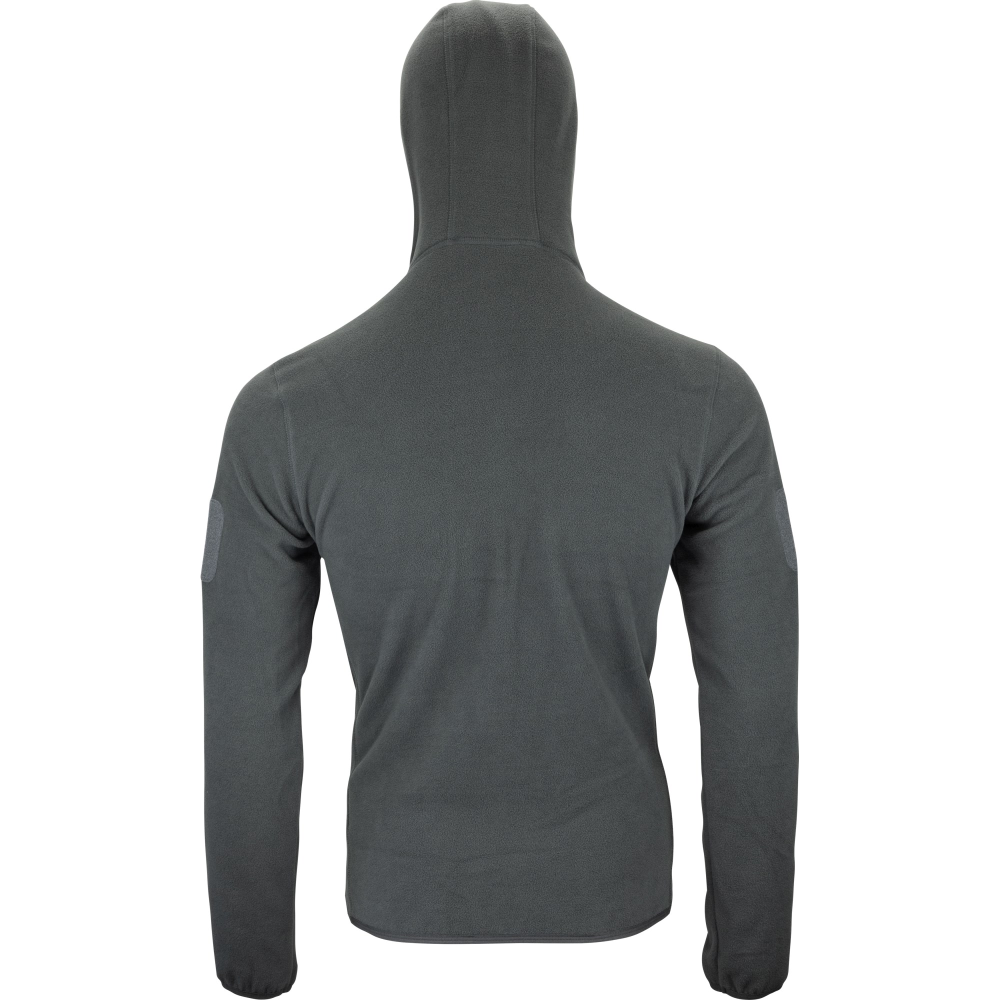 Mikina klokanka s kapucí FLEECE Titanium ŠEDÁ vel. M