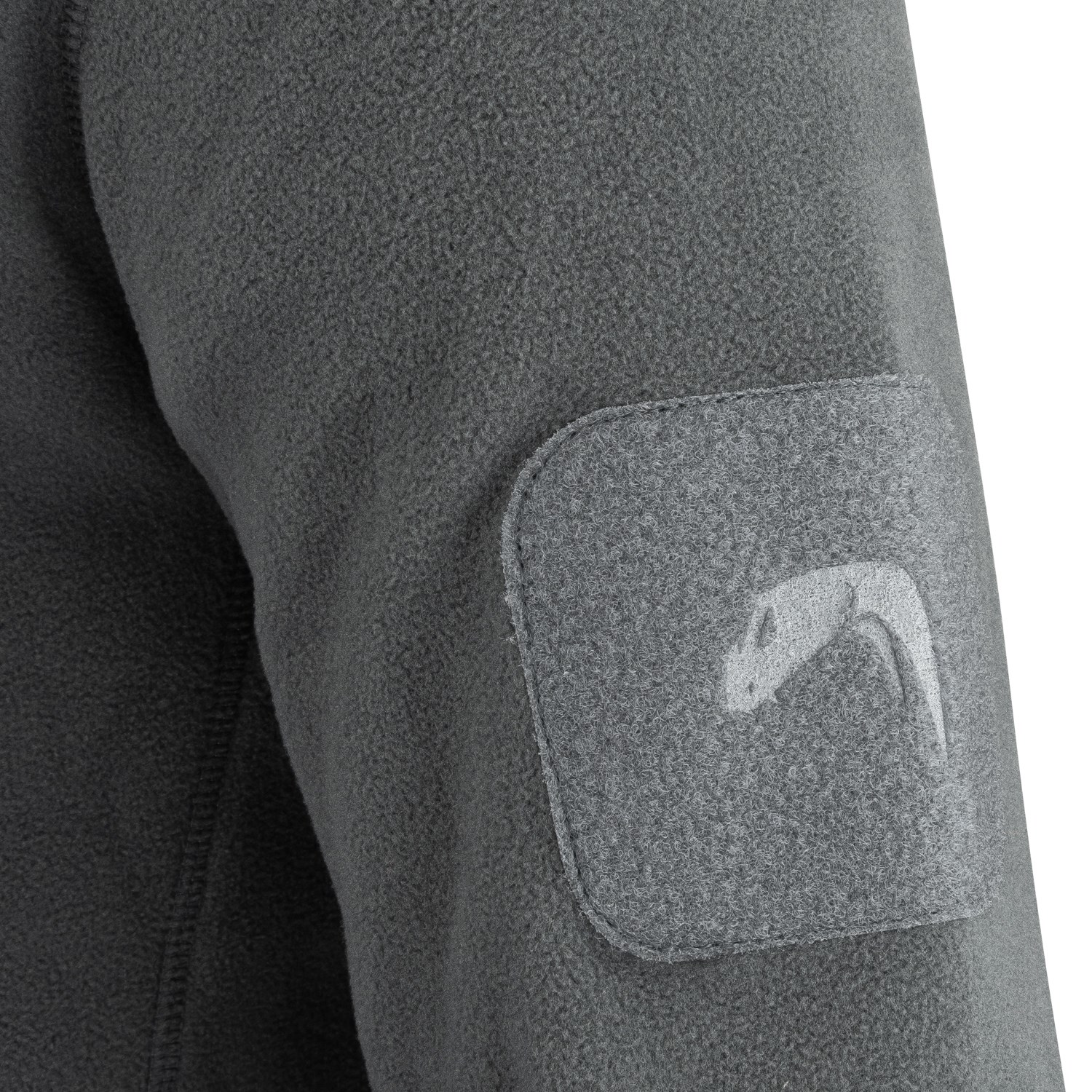Mikina klokanka s kapucí FLEECE Titanium ŠEDÁ vel. S