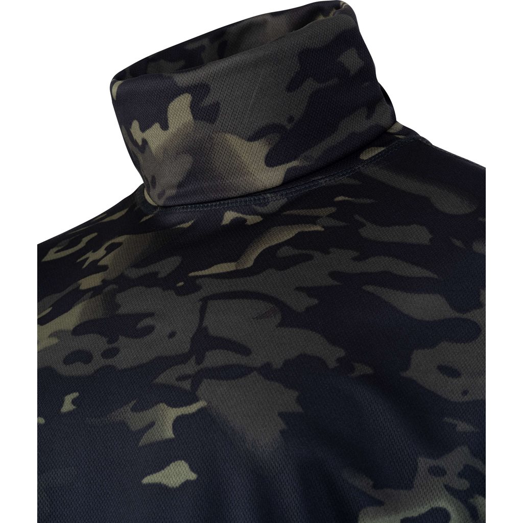 Triko TACTICAL ROLLNECK s dlouhým rukávem VCAM BLACK vel. XXL