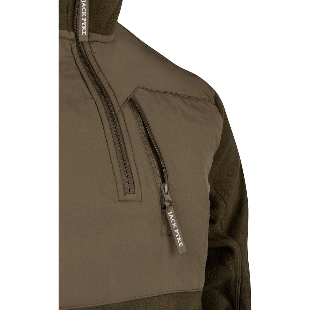 Mikina RANNOCK FLEECE PULLOVER ZELENÁ vel. M