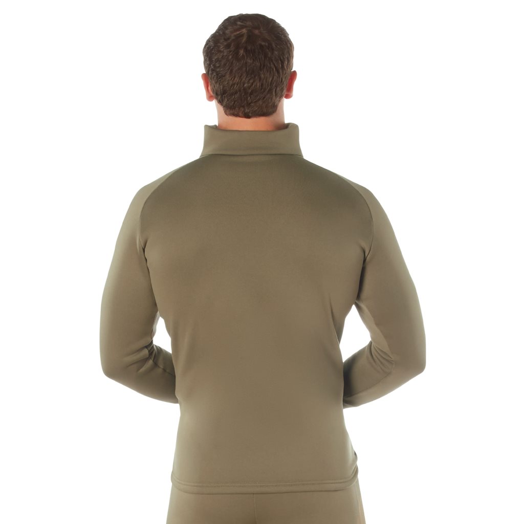 Triko funkční US ECWCS se zipem AR 670-1 COYOTE BROWN vel. M