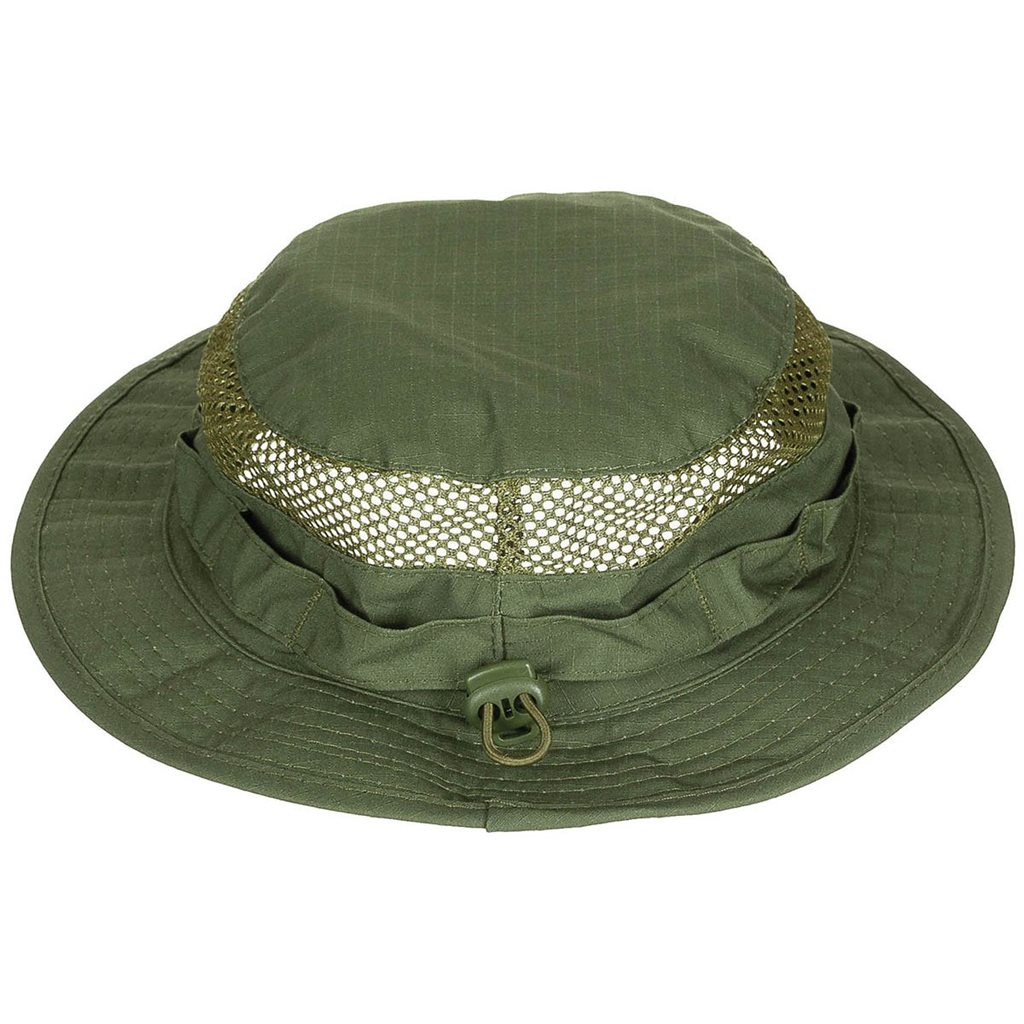 Klobouk Mesh Boonie ZELENÝ vel. S-M