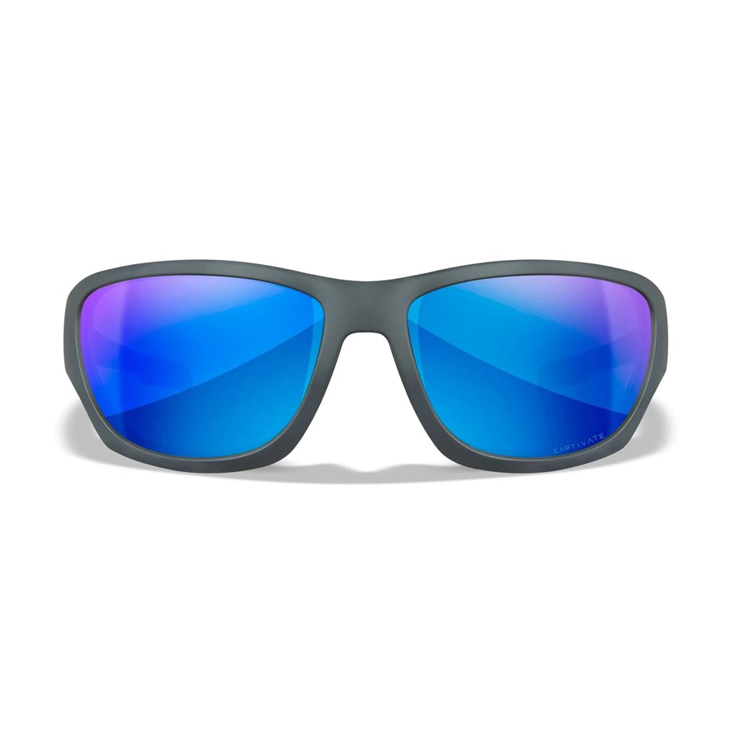 Brýle střelecké WX CLIMB CAPTIVATE™ šedý rám Polarized Blue skla