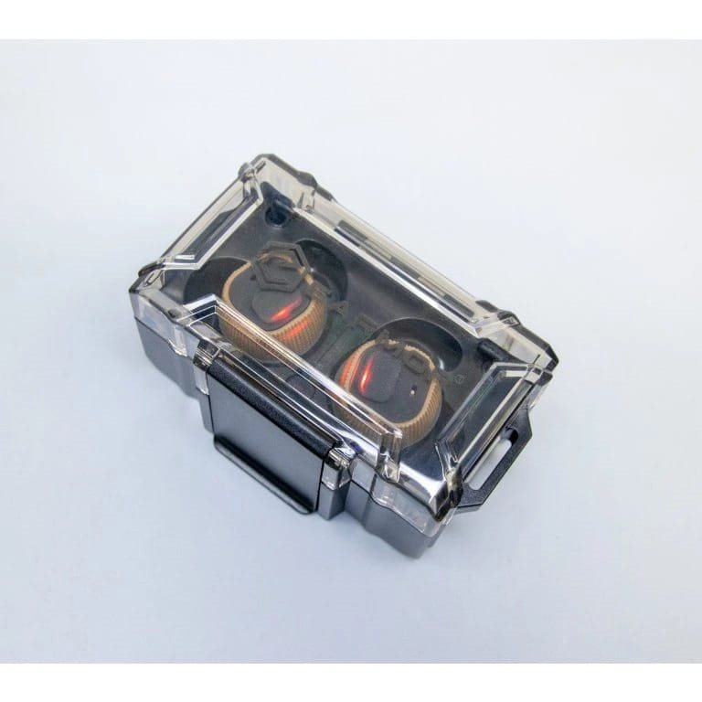 Špunty do uší elektronické M20 ČERNÉ