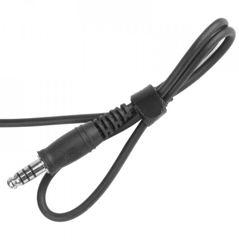 Sluchátka elektronická M32H PLUS s montáží na helmu ČERNÁ