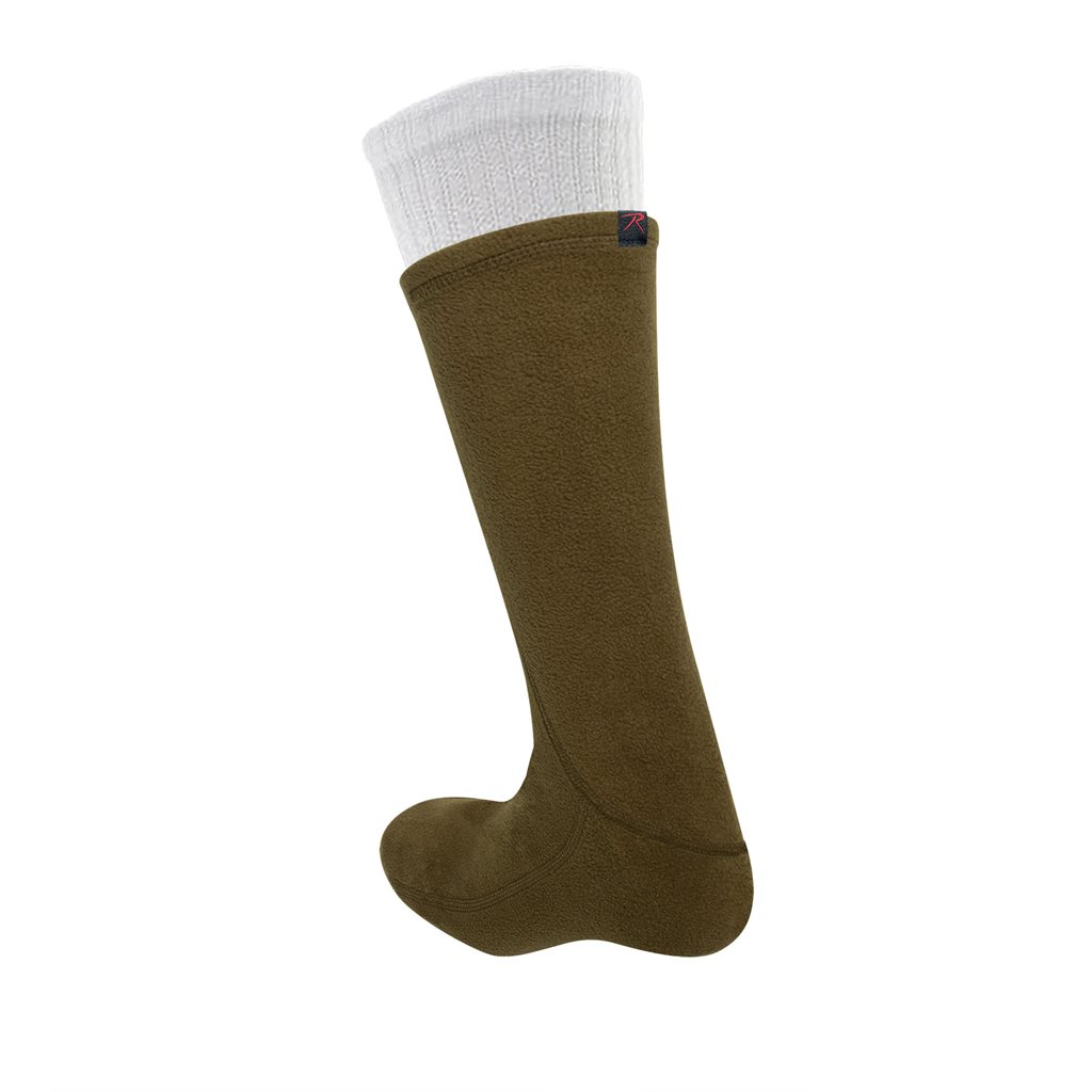 Ponožky - zateplovací vložky POLAR fleece COYOTE BROWN vel. 41-44