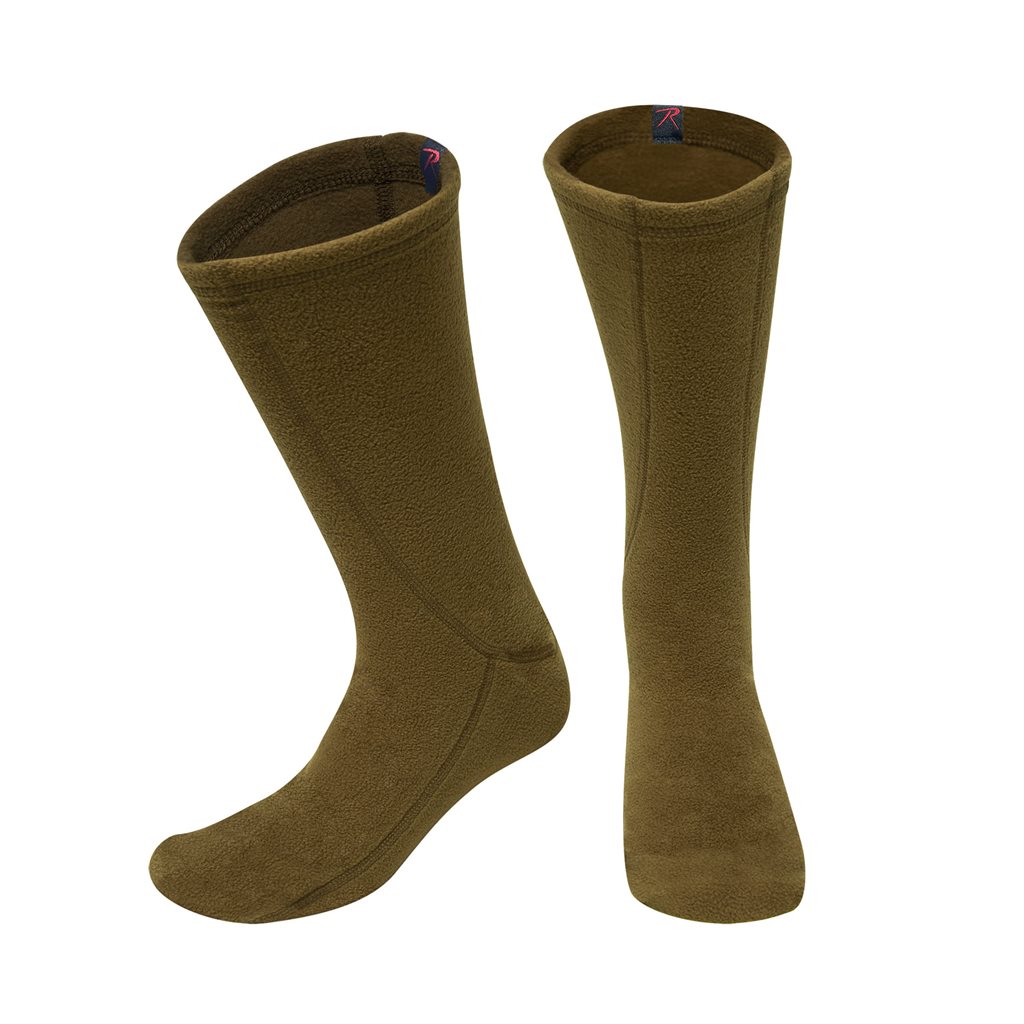 Ponožky - zateplovací vložky POLAR fleece COYOTE BROWN vel. 41-44