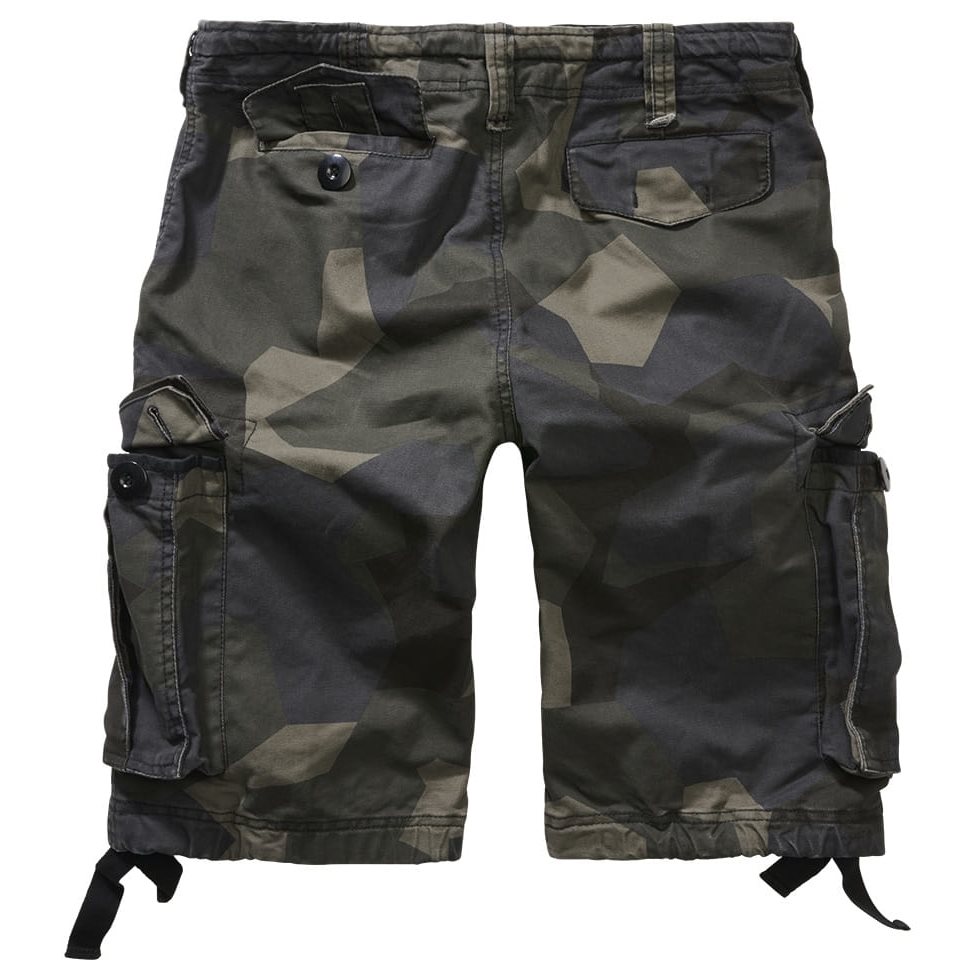 Kraťasy BRANDIT Vintage ŠVÉDSKÉ MASKOVÁNÍ M90 DARK CAMO