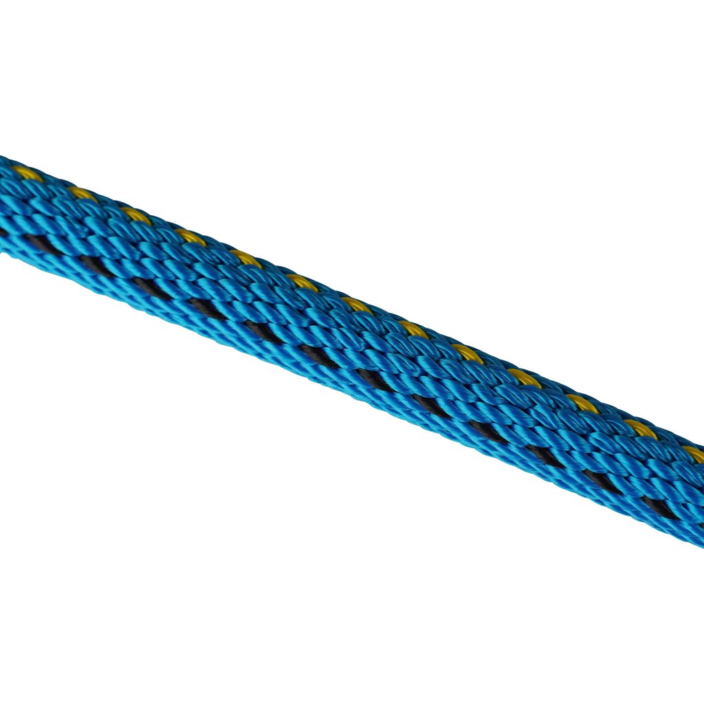 Lano paraloc ø 8 mm / 10 m (1200kg) modrožlutočerné