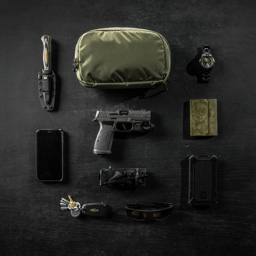 Ledvinka FADE FLEX crossbody ZELENÝ