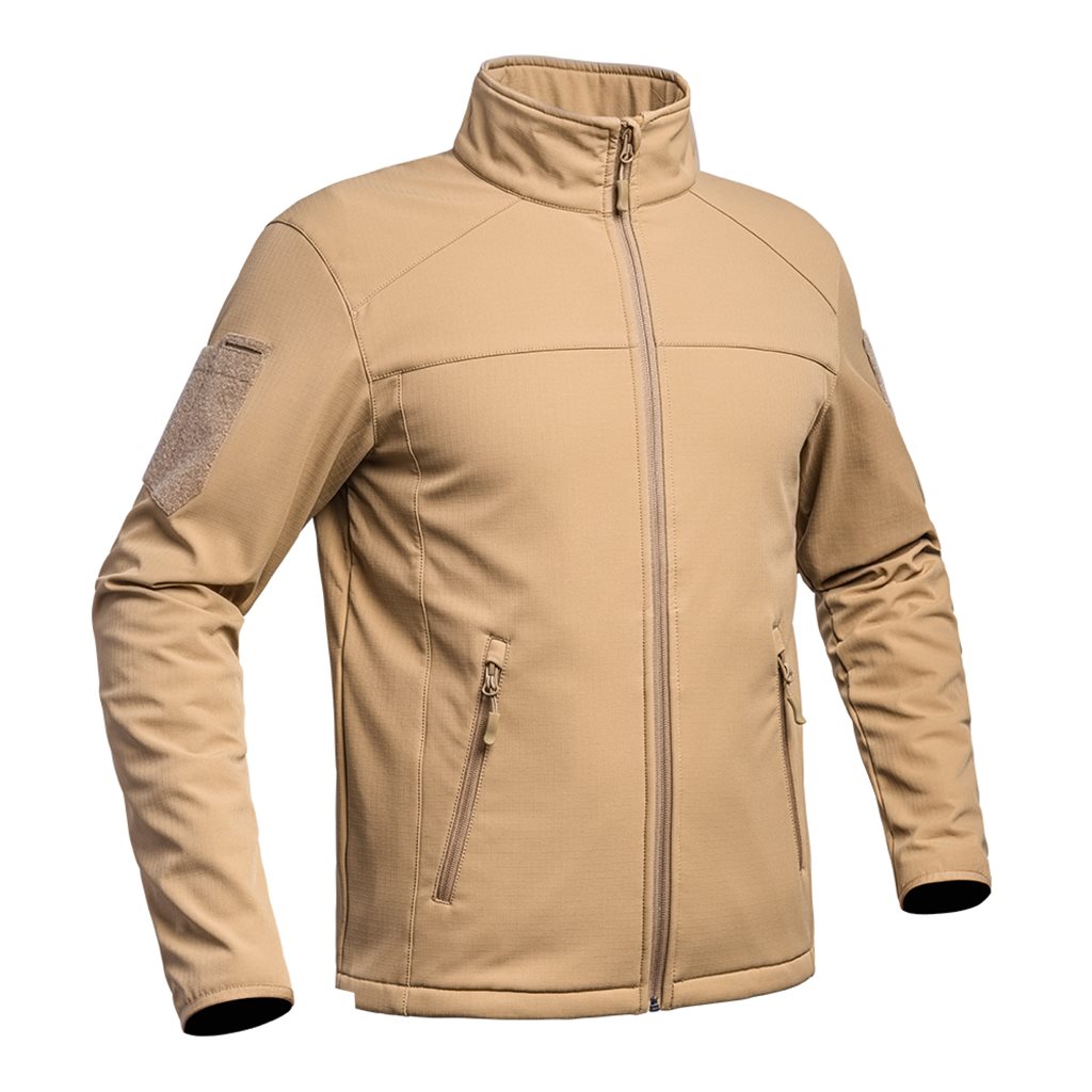 Bunda FIGHTER softshell TAN vel. XS