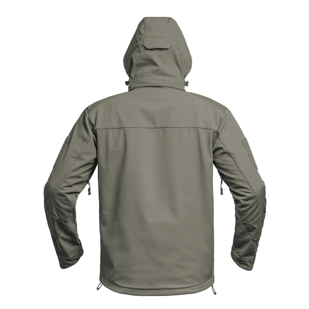 Bunda FIGHTER V2 softshell s kapucí ZELENÁ vel. S