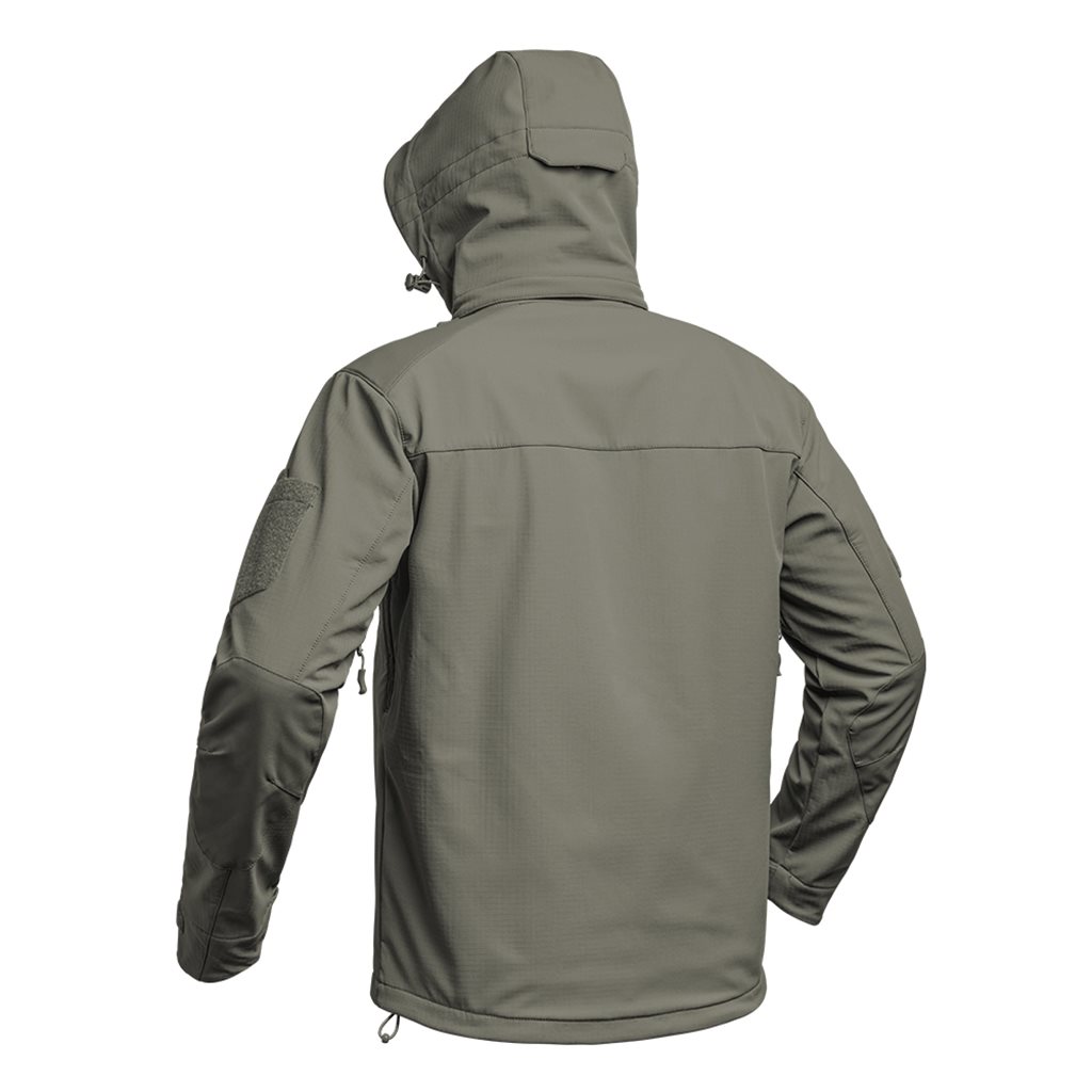 Bunda FIGHTER V2 softshell s kapucí ZELENÁ vel. XXL