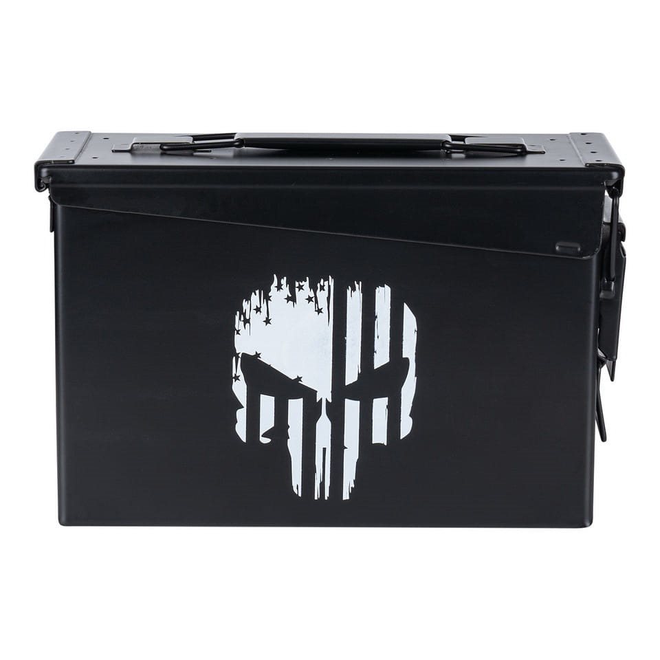 Bedna na munici CAL.30 PUNISHER ČERNÁ