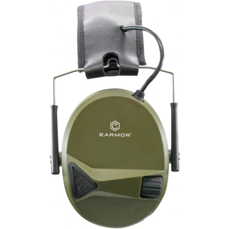 Sluchátka elektronická M30 MOD3 ZELENÁ