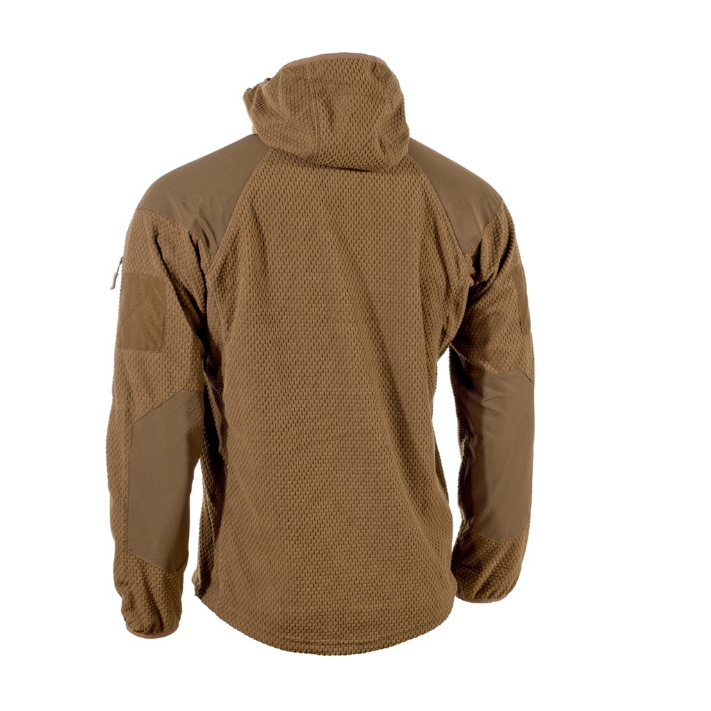Mikina zip s kapucí fleece DELTA COYOTE vel. L