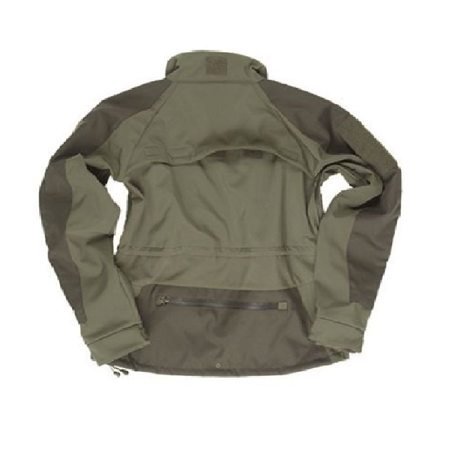 Bunda SOFTSHELL PLUS ZELENÁ vel. M