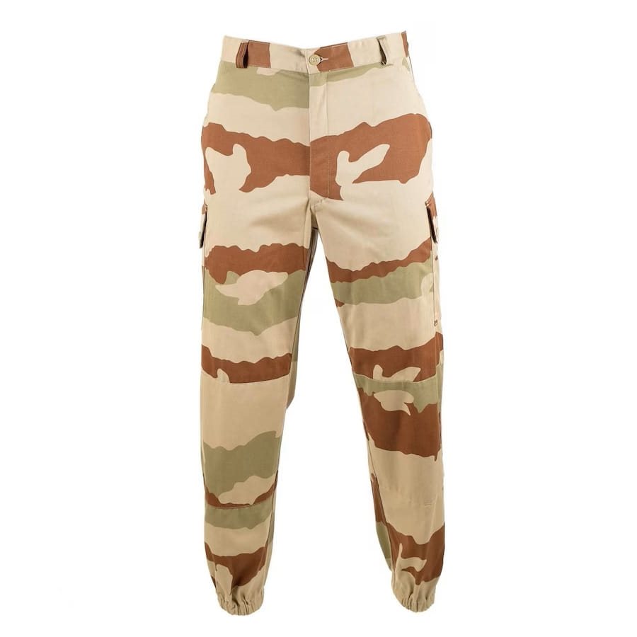 Kalhoty francouzské GENUINE F2 CCE DESERT CAMO vel. 88L