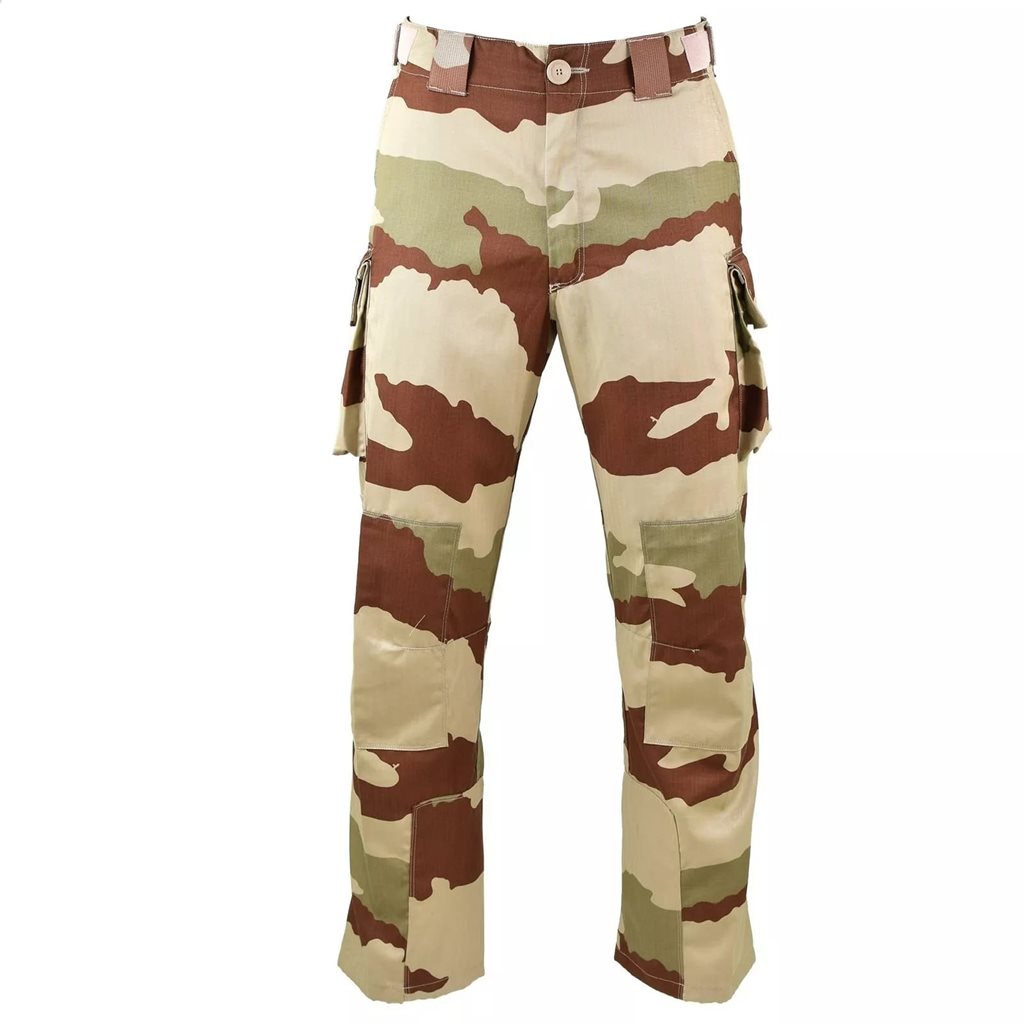 Kalhoty francouzské T4 COMBAT CCE desert camo vel. 69/76L