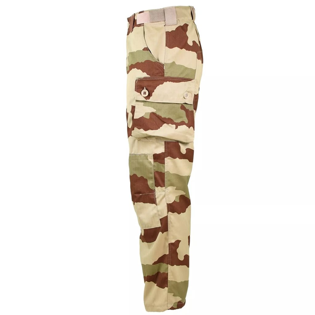 Kalhoty francouzské T4 COMBAT CCE desert camo vel. 85/92C