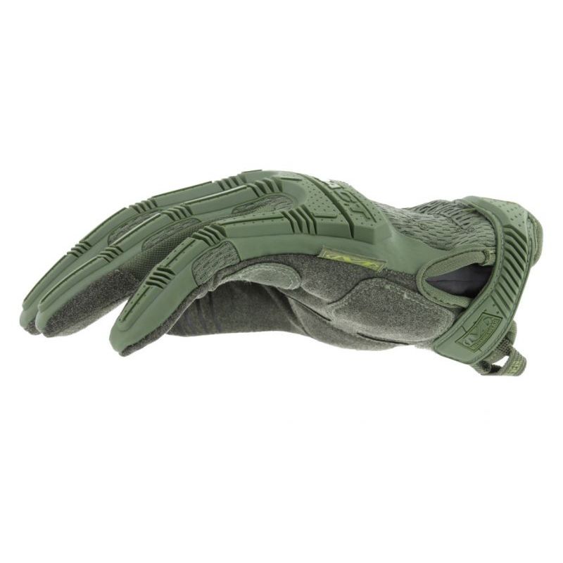 Rukavice MECHANIX M-PACT JASNĚ ZELENÉ vel. XL