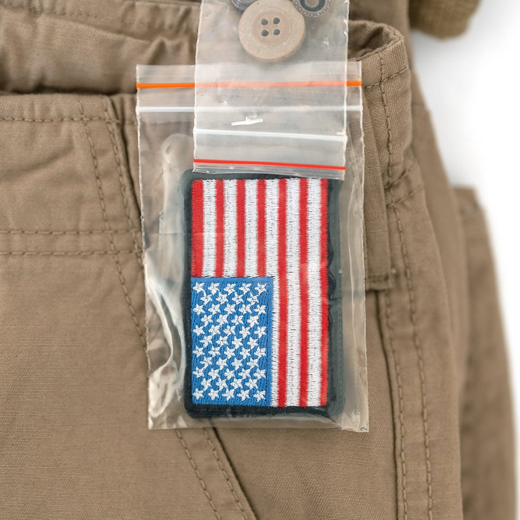 Kraťasy AIRBORNE VINTAGE s nášivkou KHAKI vel. L
