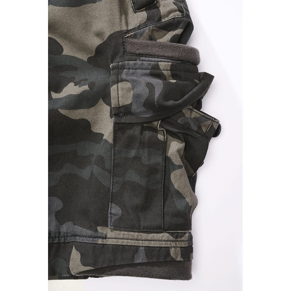 Kraťasy PACKHAM VINTAGE DARK CAMO vel. M