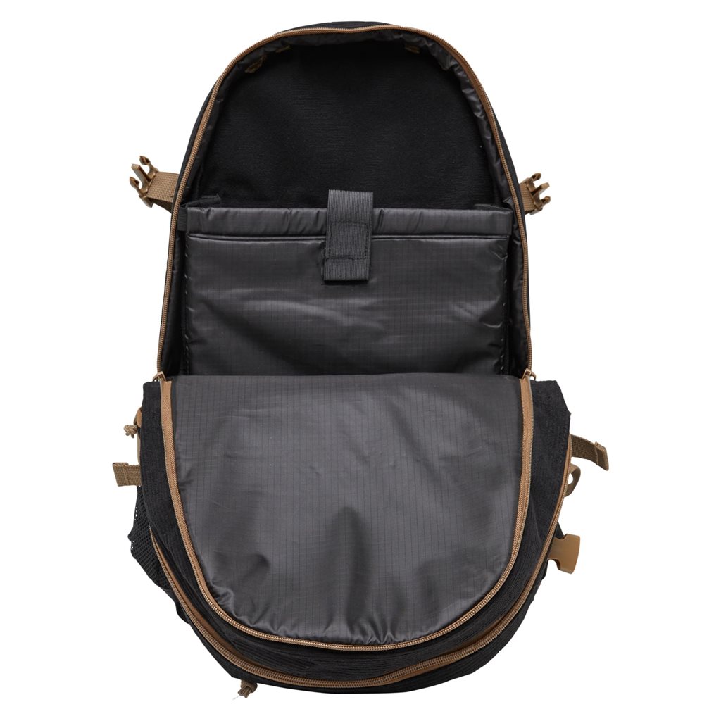 Batoh LOUIS CORD LAPTOP 20 litrů ČERNÝ