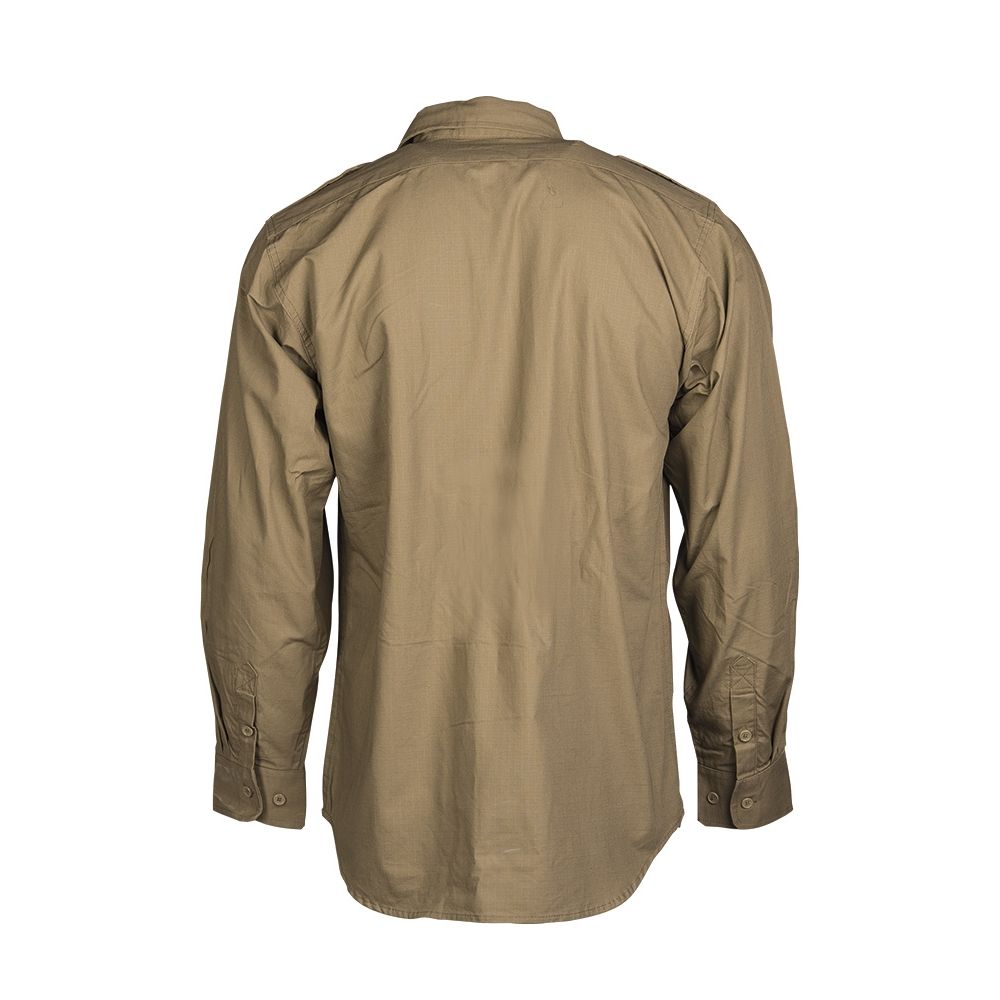 Košile polní na knoflíky rip-stop COYOTE vel. 3XL