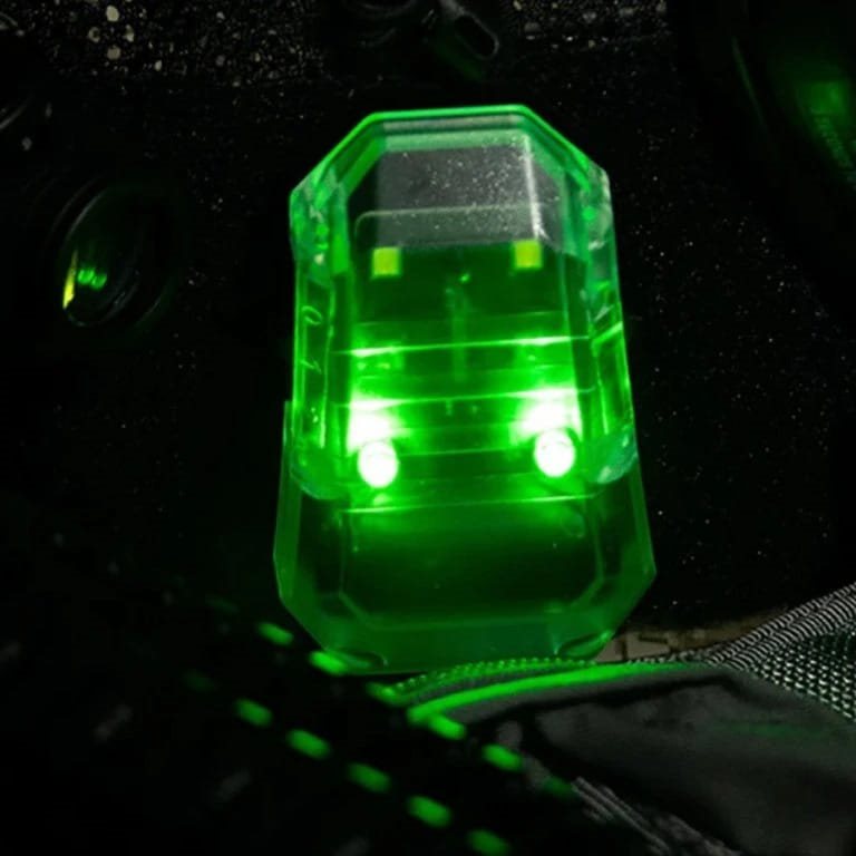 Světlo poziční F101 STEALTH SURVIVAL IPX8 na helmu ČERNÉ