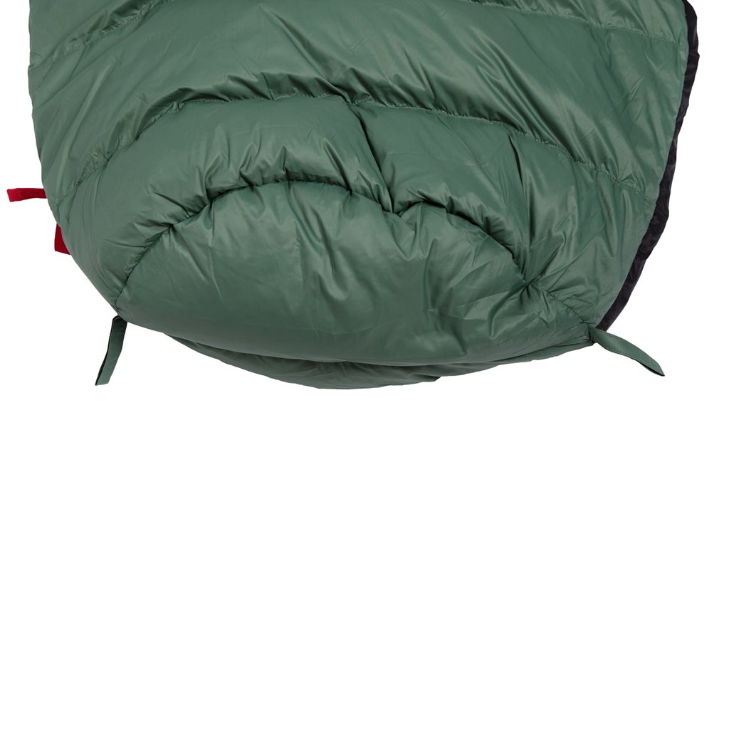 Spacák péřový VIKING 300 ZELENO-ČERNÝ vel.195cm LEVÝ