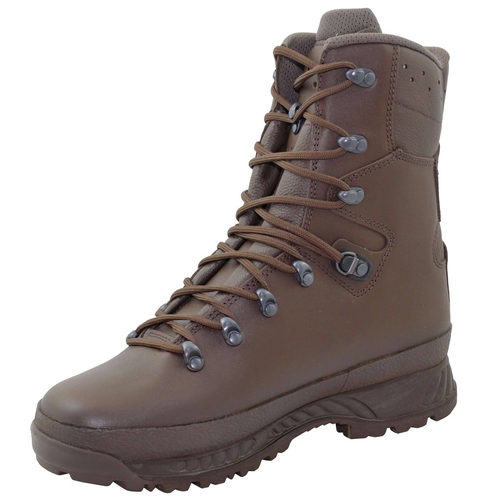 Boty GB Combat High Liability HNĚDÉ vel. UK 15