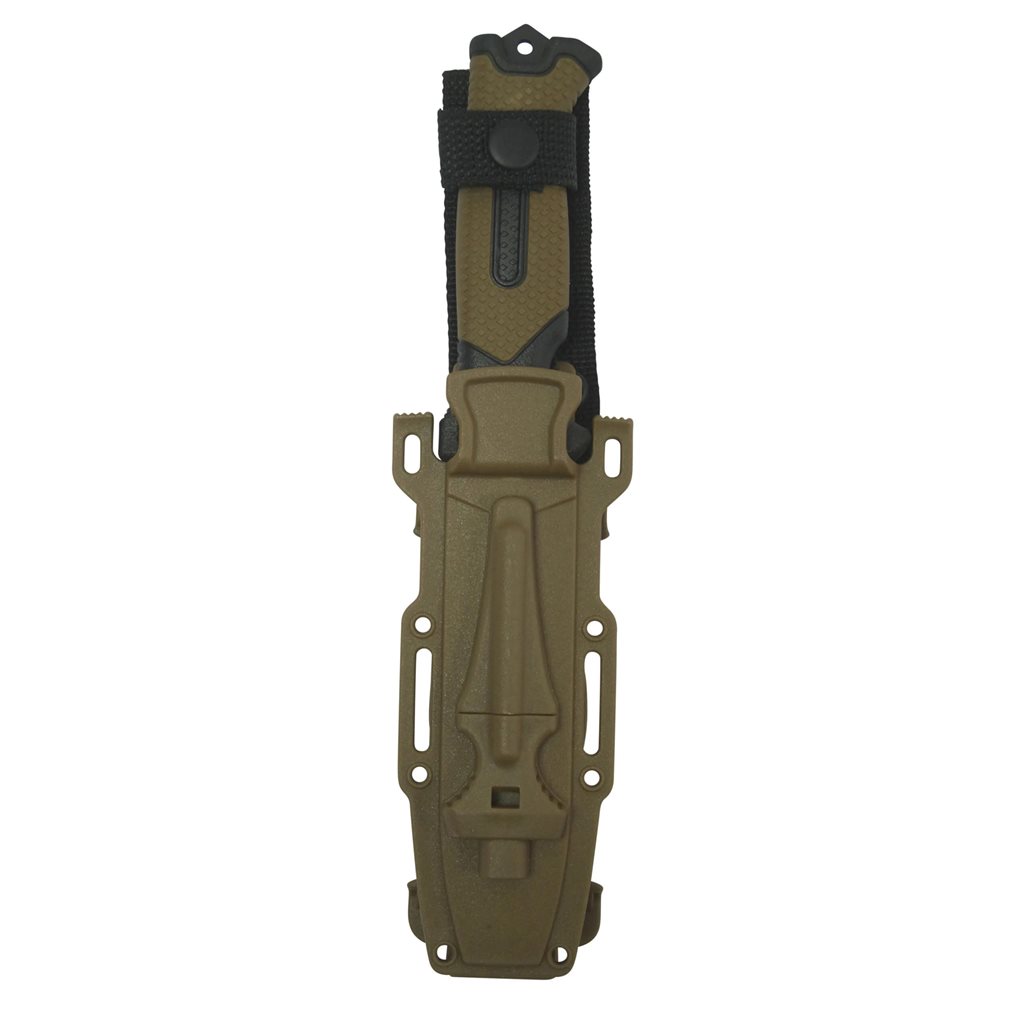 Nůž s pevnou čepelí ADVENTURE BUSHCRAFT s křesadlem