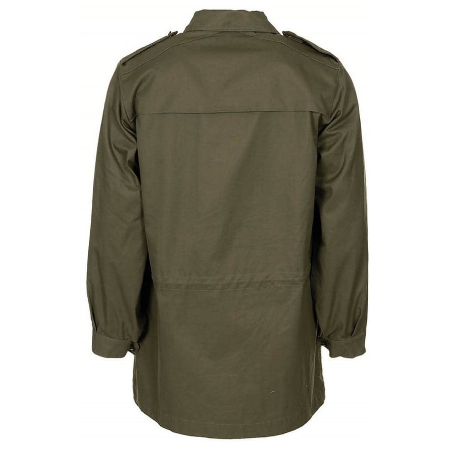 Kabát M75 ITALSKÁ parka ZELENÁ vel. 58 L