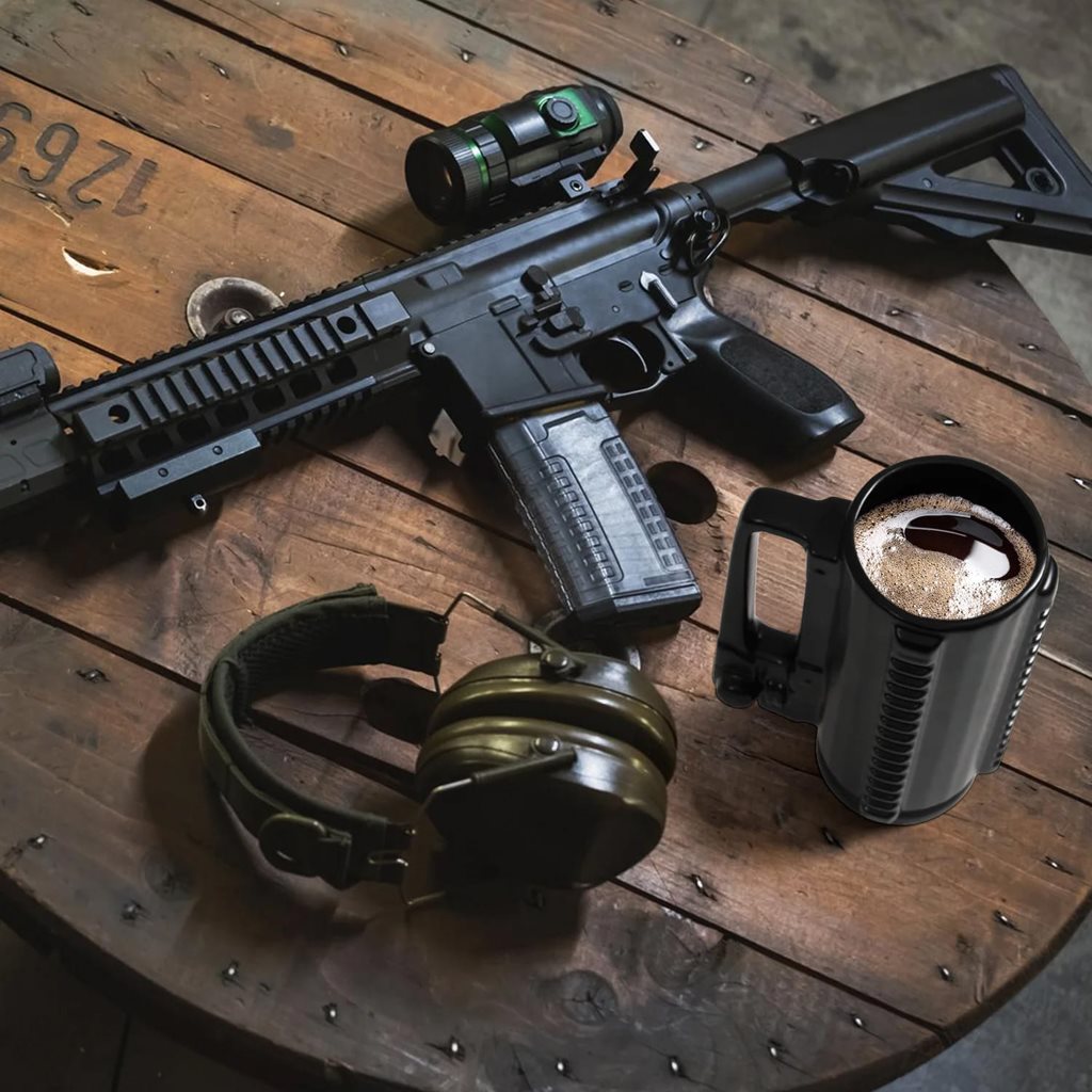 Hrnek keramický AR15 650 ml ČERNÝ
