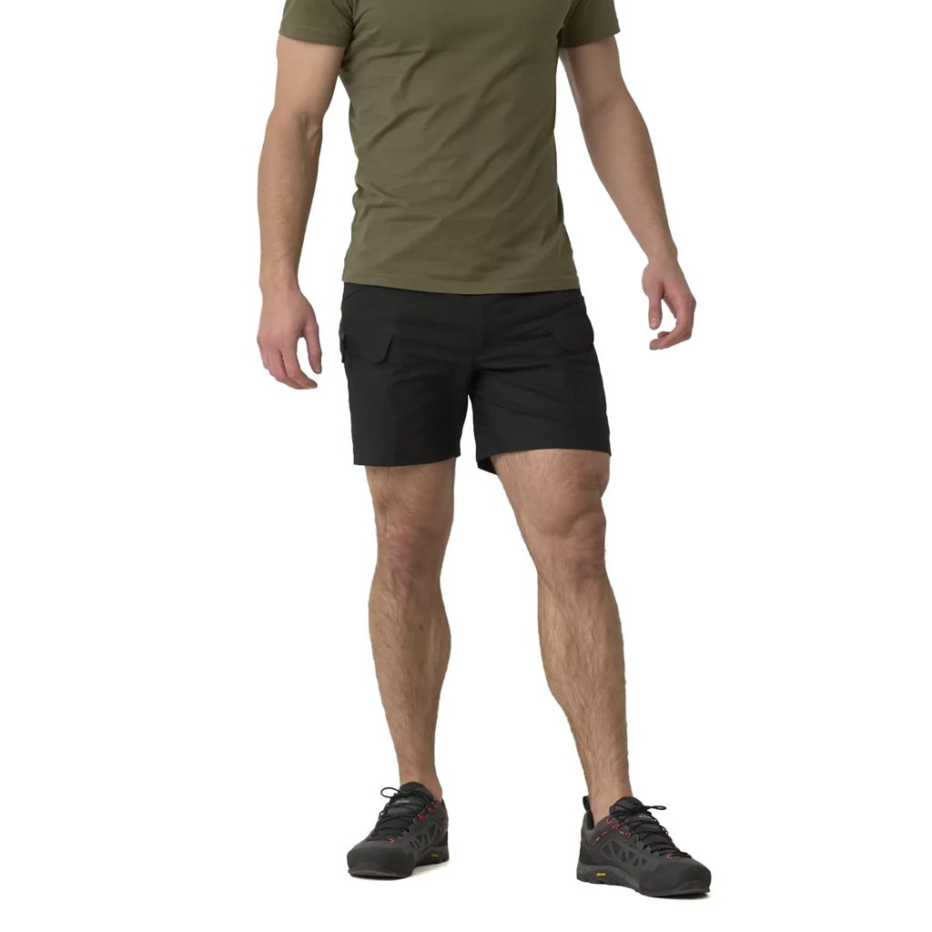 Kraťasy URBAN TACTICAL® 6" rip-stop stretch ČERNÉ vel. M