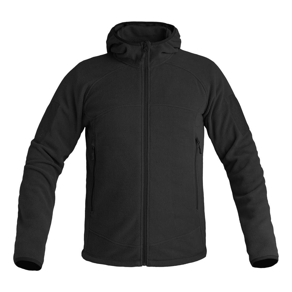 Mikina s kapucí INSTRUCTOR Polar Fleece ČERNÁ vel. L