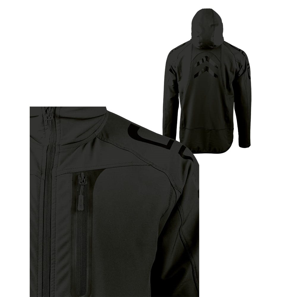 Bunda softshellová DYNAMIC FORCE FLEX-TECH ČERNÁ vel. S