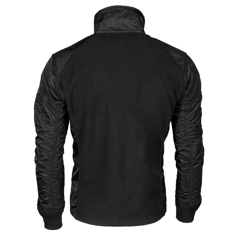 Bunda fleece USAF ČERNÁ vel. 3XL