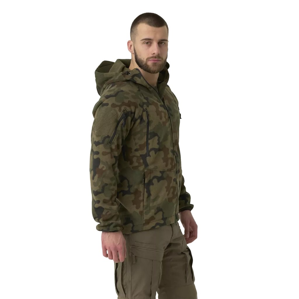 Bunda PATRIOT MK2 Hybrid fleece WOODLAND POLSKÝ vel. L