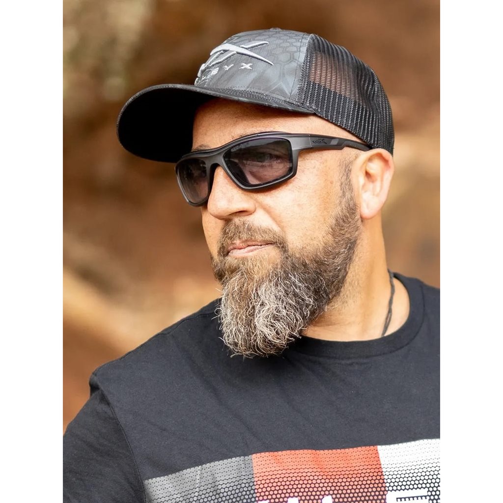 Brýle střelecké WX OZONE CAPTIVATE™ ČERNÝ rám Photochromic Grey skla