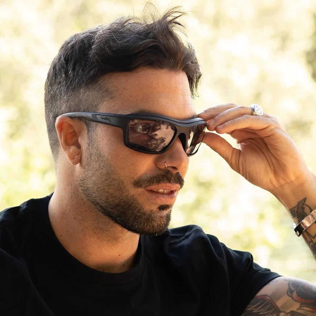 Brýle střelecké WX OZONE CAPTIVATE™ ČERNÝ rám Photochromic Grey skla