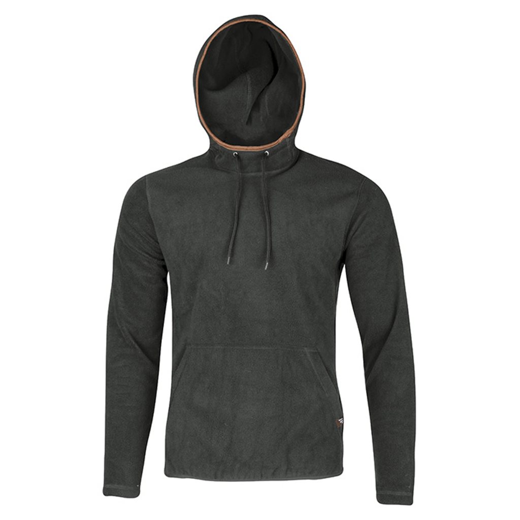 Mikina s kapucí COUNTRY fleece ŠEDÁ vel. XXL