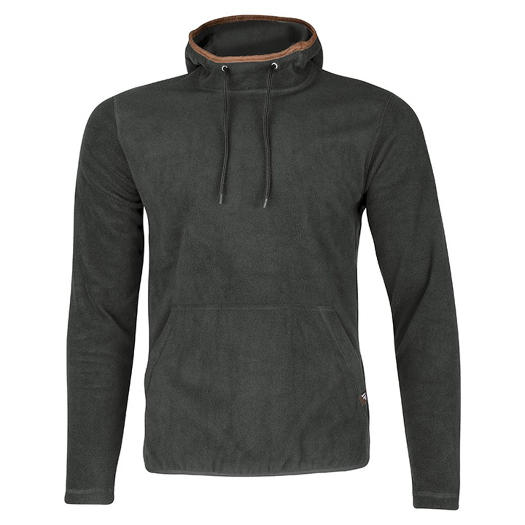 Mikina s kapucí COUNTRY fleece ŠEDÁ vel. XXL